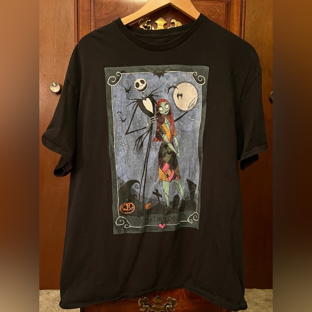 Black Nightmare Before Christmas T-shirt